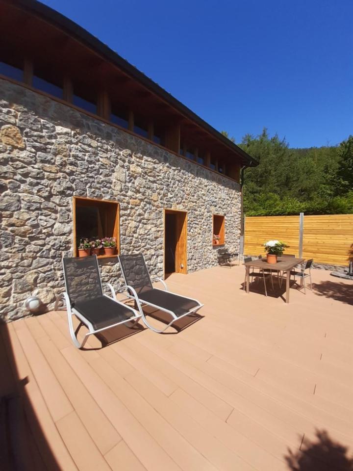 Casa Rural Aingeru Naturaleza Y Montana Oñate Esterno foto